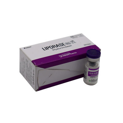 LIPORASE Enzyme Hydrolyzes Hyaluronic Acid Larut Hyaluronic Acid Filler Kulit