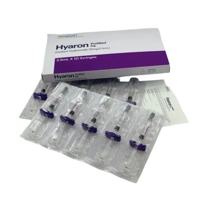 HYARON Skin Booster Glow KIT - 10 Jarum suntik X 2,5 ml Penuh Asam Hyaluronic Cross Linked