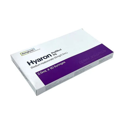 HYARON Skin Booster Glow KIT - 10 Jarum suntik X 2,5 ml Penuh Asam Hyaluronic Cross Linked