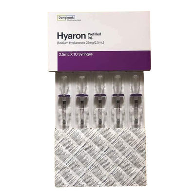 HYARON Skin Booster Glow KIT - 10 Jarum suntik X 2,5 ml Penuh Asam Hyaluronic Cross Linked