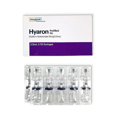 HYARON Skin Booster Glow KIT - 10 Jarum suntik X 2,5 ml Penuh Asam Hyaluronic Cross Linked