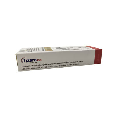 Tizaro Tirzepatide 5mg 7.5mg 0. 5 ml injektor pena subkutan