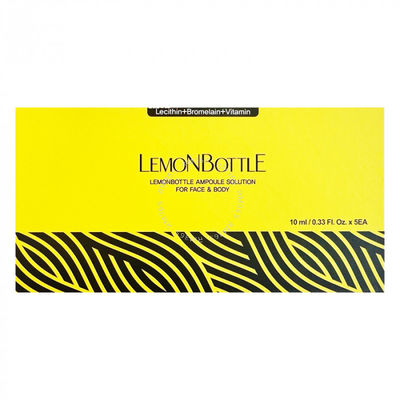 Korea Fat Solution Lemon Bottle 10ml*5 Injeksi Lipolisis Larut Lemak
