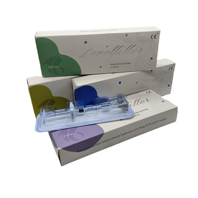 Asam Hyaluronic untuk suntikan bibir 1ml 2ml Anti-penuaan