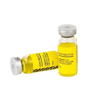 Lemon Bottle Ampoule Solution 5X 10ml Injeksi Larut Lemak