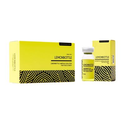 Lemon Bottle Ampoule Solution 5X 10ml Injeksi Larut Lemak