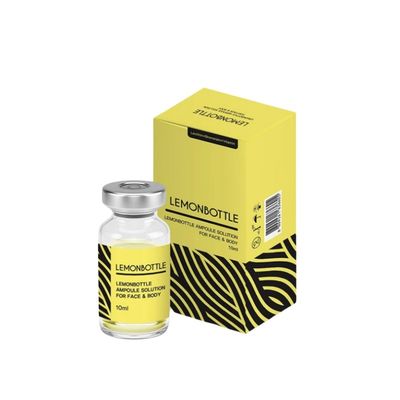 Lemon Bottle Ampoule Solution 5X 10ml Injeksi Larut Lemak
