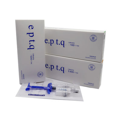 e.p.t.q. Pengisi Dermal Asam Hyaluronic Tautan Silang S100, S300, S500