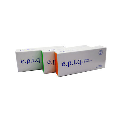 e.p.t.q. Pengisi Dermal Asam Hyaluronic Tautan Silang S100, S300, S500
