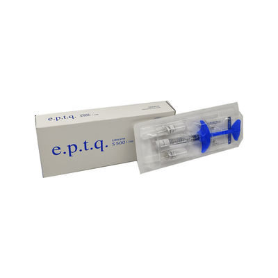 E.P.T.Q S500 1x1.1ml Tekstur tebal Hyaluronic Acid Dermal Filler untuk peningkatan wajah