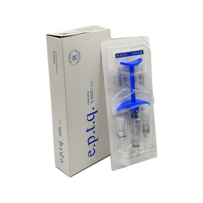 E.P.T.Q S500 1x1.1ml Tekstur tebal Hyaluronic Acid Dermal Filler untuk peningkatan wajah