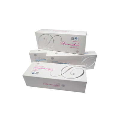 Dermalax Implant PLUS 2 jarum suntik × 1,1 ml Hyaluronic Acid Dermal Filler