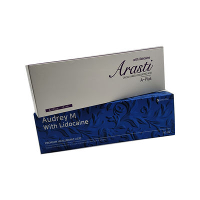 Pengisi Korea Injeksi Asam Hyaluronic Audrey M Dengan Lidocai 10ml Body Filler