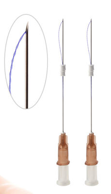 Benang PDO Cog Sekali Pakai Jarum Tumpul Hidung Cetakan Hiu Angkat Benang PDO