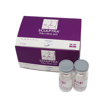 Mendorong produksi kolagen Sculptra PLLA Poly-L-Lactic Butt wajah bubuk sculptra