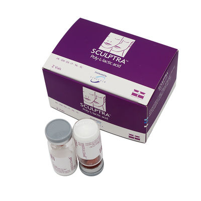 Mempromosikan produksi kolagen Sculptra PLLA Poly-L-Lactic Demal Filler Butt wajah Injeksi sculptra