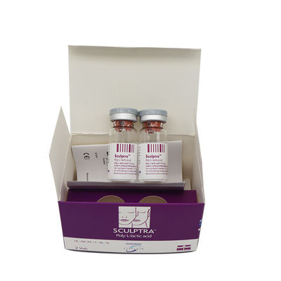 Mempromosikan produksi kolagen Sculptra PLLA Poly-L-Lactic Demal Filler Butt wajah Injeksi sculptra
