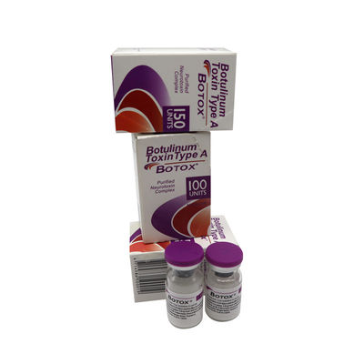 50IU 100U 150UI 200U Allergan Botox Botulinum Toxin Tipe A Innotox Botulax Nabota Rentox Meditoxin Botox