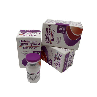 Allergan 100 IU larutan garam Botox Hutox Rentox Innotox 50 IU 150 IU Kerutan dahi