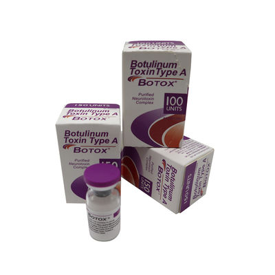 Allergan 100 IU larutan garam Botox Hutox Rentox Innotox 50 IU 150 IU Kerutan dahi