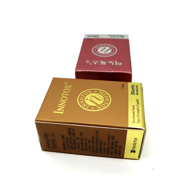 50IU 100U 150UI 200U Allergan Botox Botulinum Toxin Tipe A Innotox Botulax Nabota Rentox Meditoxin Botox