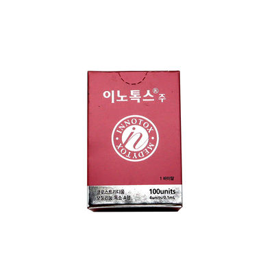 50IU 100U 150UI 200U Allergan Botox Innotox Botulax Nabota Rentox Meditoxin Innotox