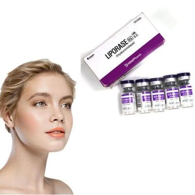 Liporase Hyaluronidase Larut Asam Hyaluronik Filler Kulit 1500iu