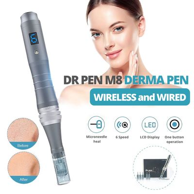 Dr. Pen Ultima M8 Professional Wireless Microneedling Pen Mencapai Kulit yang sempurna