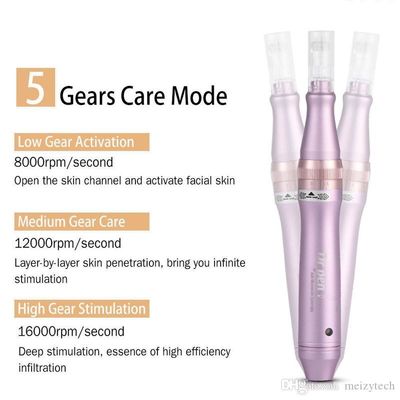 ULTIMA-M7-W Wireless Electric Derma Pen Auto Microneedle System Hadiah