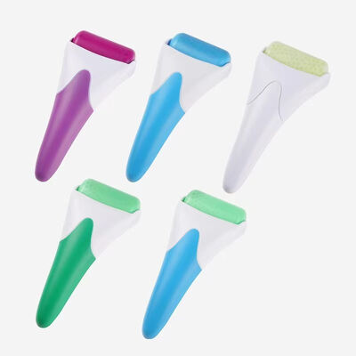 Ice Roller Facial Massager Dermaroller Untuk Peremajaan Kulit