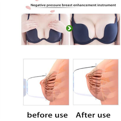 Vibrator Vakum Listrik Pengangkat Puting Peregangan Pijat Pembesar Payudara Mesin Pompa