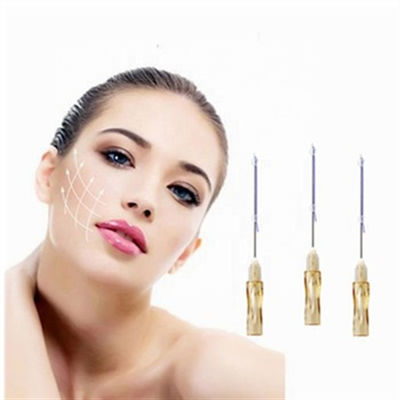 27g 30g PDO PCL PLLA Threads 25mm 38mm V Line Thread Lift