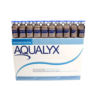 Injeksi larut lemak Aqualyx lipolysis injeksi kabeline ppcs kehilangan larutan berat 8ml x 10 botol AQUALYX
