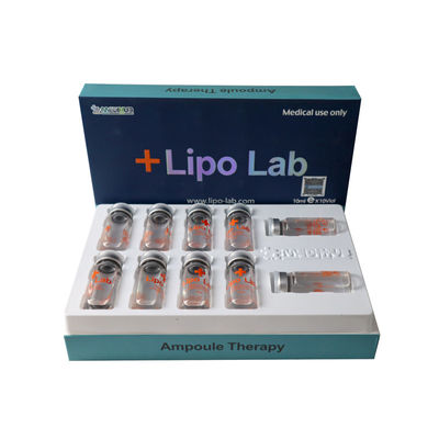 Kualitas tinggi Lipo Lab ppcs larutan kehilangan lemak larut Pencabutan Injeksi Injeksi Injeksi Lipo Lab 8ml x 10vail