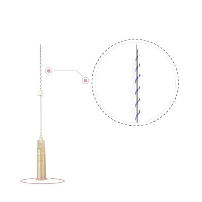 korea cog lift suture penyerap pdo mono tornado sekrup fio silhouet benang lisos kawat tajam jarum 29g 31g 30gx13mm
