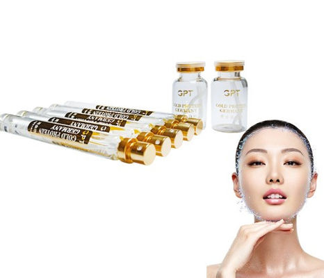 5 pcs Serum Emas Protein Peptida Kolagen Wajah Threading Lift