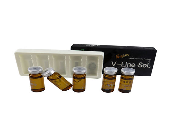 V Line Lipolysis Fat Dissolving Injections Chin 5ml X 5 Vail