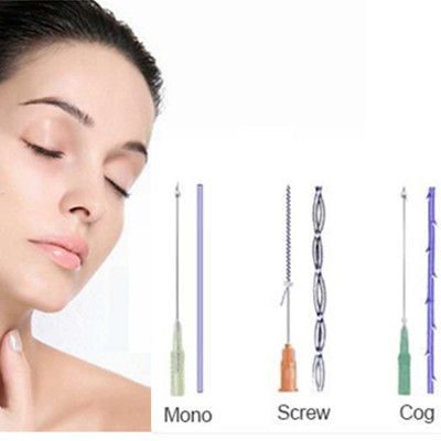 Korea Steril Nose V Line Pdo Thread Lift Untuk Mengencangkan Kulit