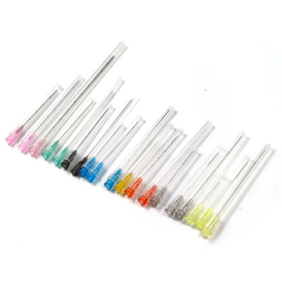 Grosir Pelengkap Kulit Baja Berkualitas Tinggi Pelengkap Wajah 22g 23g 25g 38mm 50mm Fleksibel Tip Mikro Canula Jarum