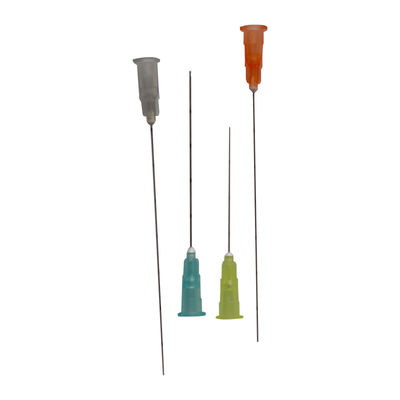 Hyaluronic Microcannula Blunt Cannula Untuk Pengisi Kulit 14g-34g