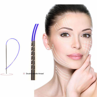 20g 130mm PDO PCL PLLA Threads 26G Facial Kolagen Threading