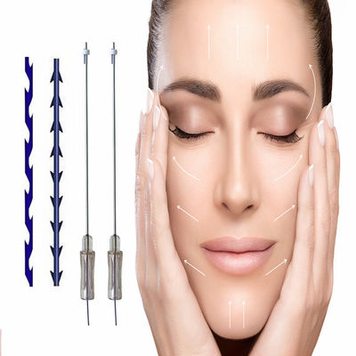 Mono Screw Press Fishbone Cog 3D 4D 6D PDO PCL PLLA Threads Face Lift