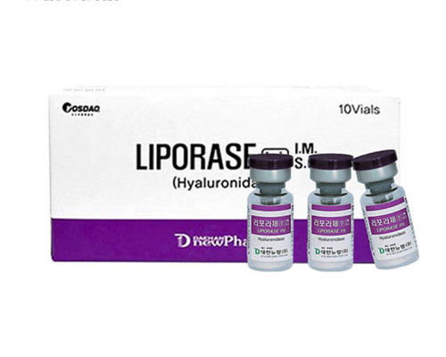 Pengisi Dermal Asam Hyaluronic 1500 IU 3ml Hyaluronidase Liporase
