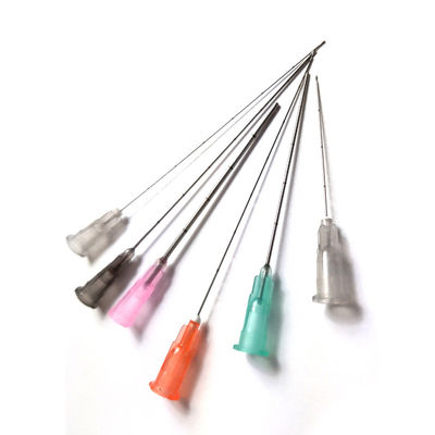 Grosir Pelengkap Kulit Baja Berkualitas Tinggi Pelengkap Wajah 22g 23g 25g 38mm 50mm Fleksibel Tip Mikro Canula Jarum