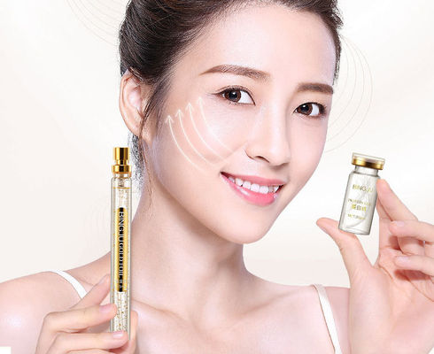 Golden Collagen Thread Perawatan Wajah Memperkuat Lifting Serum 24K Gold Protein Peptide Thread