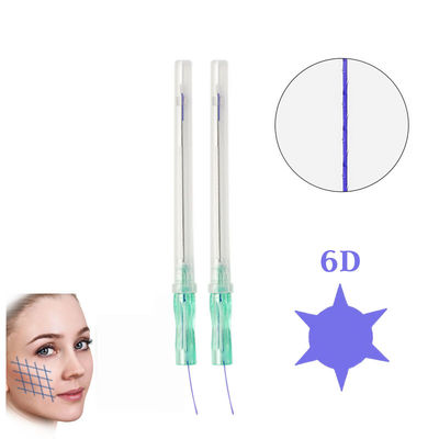 Polidioxanona Fio De Sutura Cannula Cog Barbed Thread cog 2-1 3-1 4-1 5-1 3D 4D Lift
