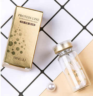 Anti Penuaan Ukiran Emas Protein Peptida Esensi Emas 24k 15 Ml X 5