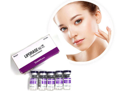 Pengisi Injeksi Asam Hyaluronic 1500IU Hyaluronidase Inj 4*3*8cm