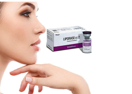 Pengisi Injeksi Asam Hyaluronic 1500IU Hyaluronidase Inj 4*3*8cm