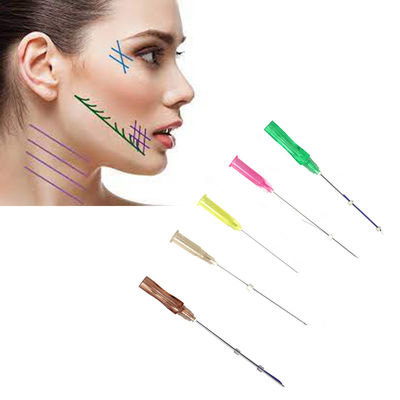 Ungu Muda Mono 19G 21G PDO Thread Lift Eyes 38mm 60mm 90mm
